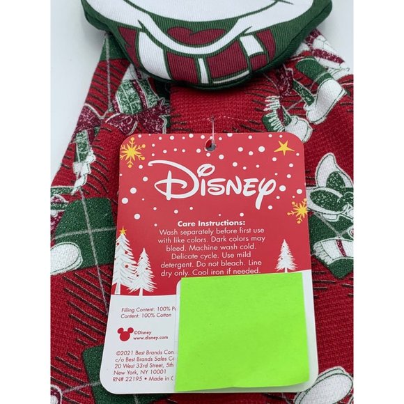 Disney Mickey & Minnie Mouse Christmas Hanging Kitchen Towel - Picture 6 of 7